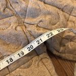 Joie  tan puffer cableknit bomber style jacket M Photo 6