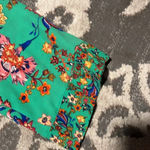 Anthropologie fig and flowers blouse. Excellent condition. Floral multicolored. Green Size 1X Photo 3