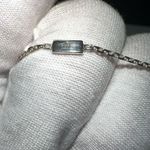 Gucci  Purple Stone Pendant Necklace Sterling Silver Vintage Photo 8