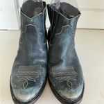 Golden Goose  Crosby Night Blue Leather Western Boot Size 39 (their US 9) Photo 2