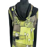 Joseph Ribkoff  Size 14  Top Blouse Long Sleeve Tunic Dress Abstract Art to Wear Photo 1