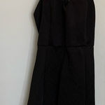 Tibi  Black/Gold Metallic Sequin Front Dress, Size‎ Medium Photo 0