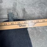 Madewell Low Slung Baggy Cargo Jeans Women 31 Washed Black Denim Hemp Blend Photo 12