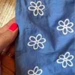 Vineyard Vines periwinkle blue and white scalloped hem skirt size 0 Photo 3