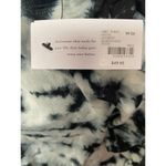 Lane Bryant NWT LIVI Active Top Tee 14/16 Cutout Black White Tie Dye Jersey Knit Photo 4