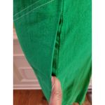 Who What Wear  Linen Rayon Green Dress Small Photo 4