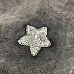 Bluevelvet Acid Wash Sequins‎ Stars Slouchy Pullover Sweatshirt Size Small Black Photo 5