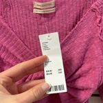 Urban Outfitters UO Lena Twist-Front Top  Pink NWT Photo 3
