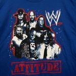 The 90s Attitude Era Superstar Roster WWE Legends T-Shirt L Photo 1