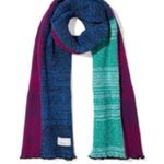 3.1 Phillip Lim 3.1 Philip Lim Patchwork marled ribbed knit scarf multi colored Photo 0