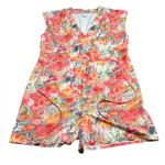 Athleta  Marlow Romper Renewed Bloom Pink Floral Womens Large NWOT Photo 2