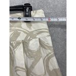 Banana Republic  Women's A Line Pleated Skirt White Beige Size 6 100% Cotton Photo 6