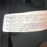 ZARA  Black Sleeveless Zipper Peplum Top V Neck Fitted Zip Detail Size Large Photo 7