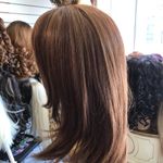 Copper brown wig skin top 2019 hairstyle Size 14 Photo 4