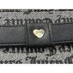 Juicy Couture Y2K  Iconic Signature Black Logo Wristlet Clutch Wallet NEW Photo 1