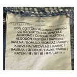 Mango MNG Denim Blue Wash High Rise Wide Leg Cotton Y2K Jeans SZ 1 #1272 Photo 9