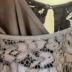 Michael Kors  Black Lace Overlay Romper Photo 6