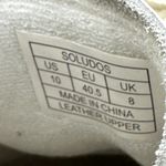 Soludos  The Roma Retro Sneakers Leather Tennis Lace Up Colorblock Kelly Green 10 Photo 2