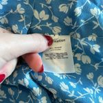 Reformation Robertson Floral Print Camisole In Marie Blue Tie Strap Size 2 Photo 5