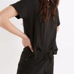 Madewell • MWL Breeze Drawstring Shorts lounge pj pajama knit True Black Photo 0