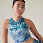 Athleta NWT  Conscious Crop Multi Blues Color Size M Photo 0