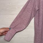 Anthropologie Maeve Women's Small Pink Purple Cowl Neck Tunic Top Sweater Dress Photo 2