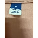 Old Navy  Baby Pink Ribbed Long Sleeve Bodysuit Size Medium Square Neck Photo 7