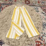 NoBo linen striped pants size small White Photo 1