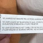 ZARA  Basic Size XS Jacket Linen Blend Orange Oversized Midi Long Sleeve Women’s Photo 9