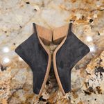 Jeffrey Campbell  Favela Mules Dark Gray Suede Size 6.5 Photo 3