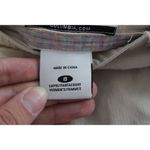 Columbia Womens  FL8043 Gray Khaki Beige Cotton Nylon Elastane Capri Pants Size 8 Photo 3