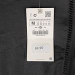 ZARA  Contrasting Lace Midi Dress Black Sheer Sexy Goth Punk Size Medium New Photo 11