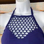 Leilani Deep Purple One Piece Bathing Suit Purple Size 12 Photo 3