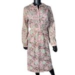 Vintage LF Sport Floral Skirt Set Vest Blouse Cottagecore Grandma Chic M Pink Size M Photo 1