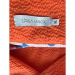 Ursa Minor Odette Orange Seersucker Sleeveless Long Dress Size XL Photo 7