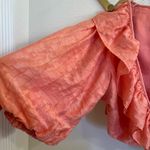 Tularosa Hailey Wrap Top Coral Medium Revolve Photo 6