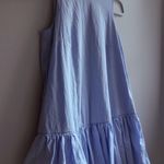 Lizard Thicket  baby blue drop waist mini dress Photo 0