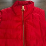 Michael Kors women red Puffer Vest jacket size small Photo 2