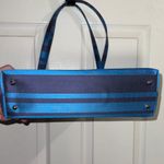 Kate Spade Raw Silk Vintage Striped Tote Photo 5