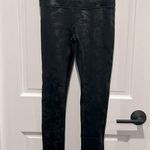 Spanx Faux Leather Camo Leggings Matte Black Camo 20185R - Medium Photo 3