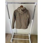 Burton NWOT  Plaid Full Zip Hoodie Size Small‎ Photo 5