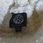 Bobeau  Teddy Bear High Low Sweater XS Cream White Casual Comfy Cozy Photo 8