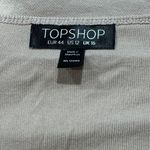 Topshop Light Pink Cropped Button Up Long Sleeve Top Women’s 12 Photo 2