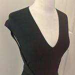 Alexander Wang  V Neck Bodycon Sheath Dress Photo 4