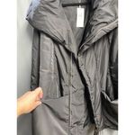 City Chic Puff Vibes Jacket Women's Large Black 100% Polyester Full Zip B73 Photo 1