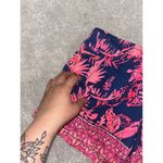 Lilly Pulitzer Katia Night Indigo Blue Caw Shorts Elastic Waist, Sz. Xs Photo 2