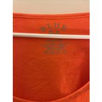 Blue 84 Oregon State University OSU 99 Cropped T-Shirt Bottom Tie Front Orange Women's M Photo 2