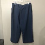 H by Halston  NWOT 14 Navy Blue Cropped dress pants Photo 4