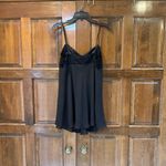 NWT Victoria’s Secret Babydoll Black Velvet Sheer Night Gown Size Large Lingerie Photo 3