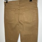 CJ by Cookie Johnson Faith Straight Brown Lyocell Cotton Khaki Jeans Size 30 Photo 4